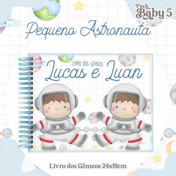 Arquivo Digital - Livro do Bebê - Astronauta Gêmeos
