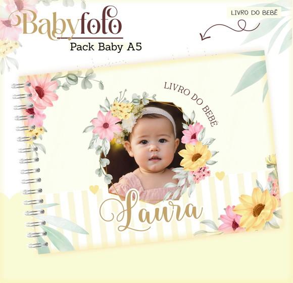 Arquivo Digital - Livro do Bebê - Baby Foto Menina