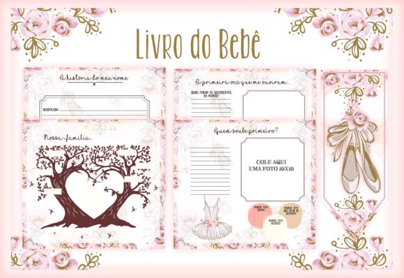 Arquivo Digital - Livro do Bebe - Bailarina 03