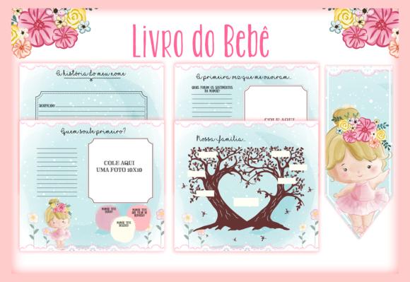 Arquivo Digital - Livro do Bebe - Bailarina 02
