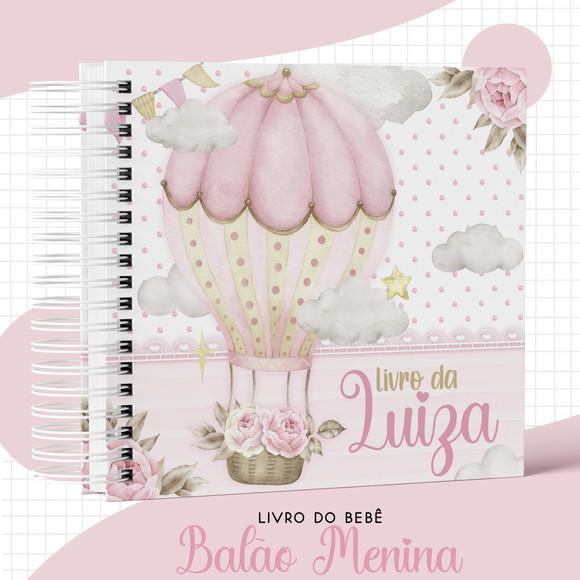 Arquivo Digital - Livro do Bebê - Balão Menina 03