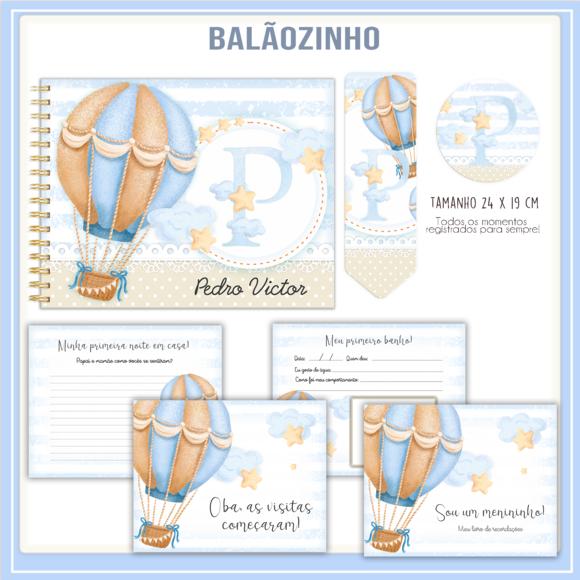 Arquivo Digital - Livro do Bebe - Balão Clean