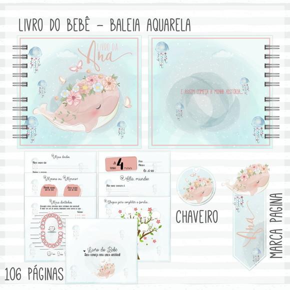 Arquivo Digital - Livro do Bebê - Baleia Menina