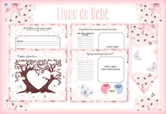 Arquivo Digital - Livro do Bebe - Borboletas 04