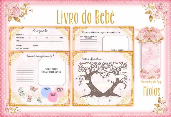 Arquivo Digital - Livro do Bebe - Borboletas