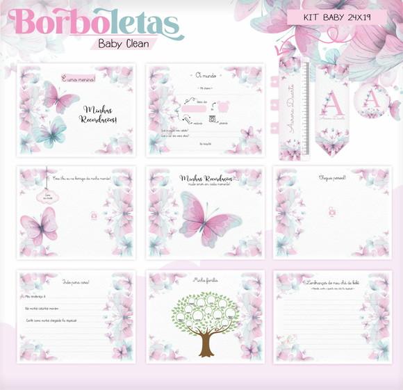 Arquivo Digital - Livro do Bebe - Borboletas 06
