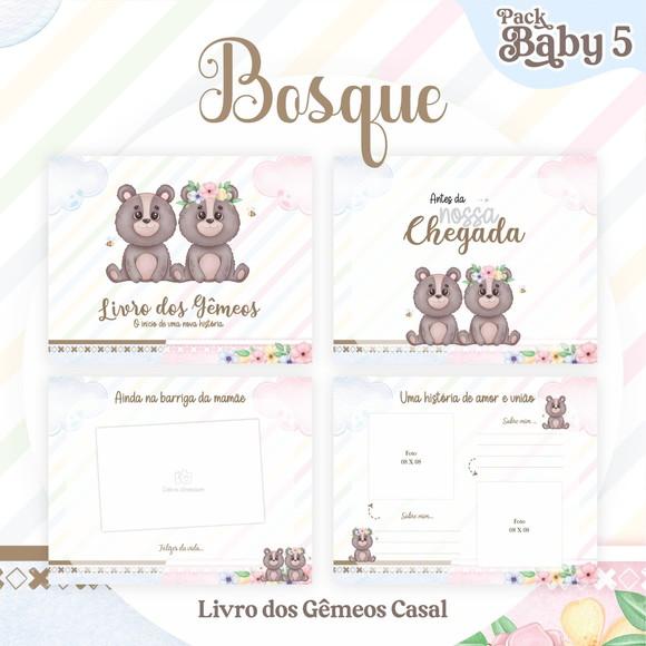 Arquivo Digital - Livro do Bebê - Bosque Casal (gemeos)