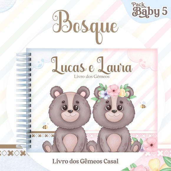Arquivo Digital - Livro do Bebê - Bosque Casal (gemeos)