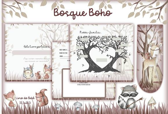 Arquivo Digital - Livro do Bebe - Bosque Boho