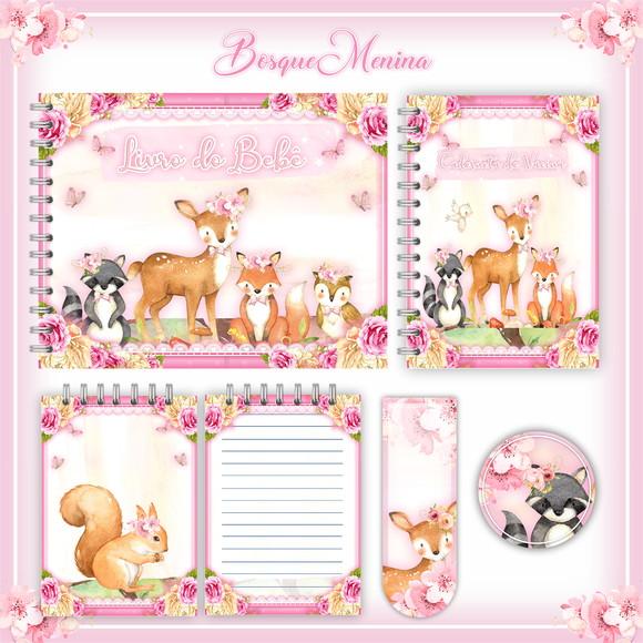 Arquivo Digital - Livro do Bebê - Bosque Menina 02