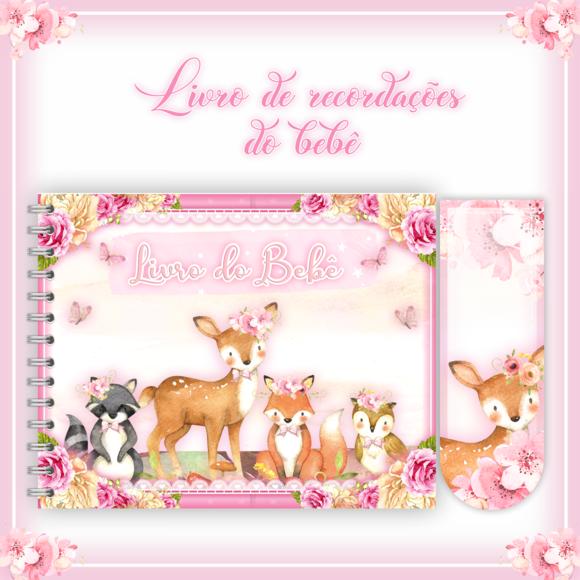 Arquivo Digital - Livro do Bebê - Bosque Menina 02