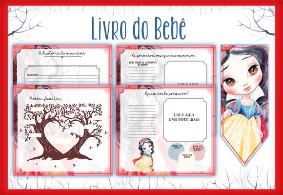 Arquivo Digital - Livro do Bebe - Branca de Neve