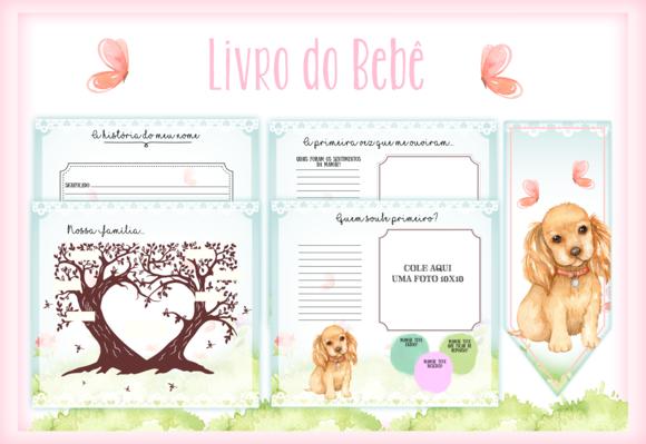 Arquivo Digital - Livro do Bebê - Cachorrinha 02