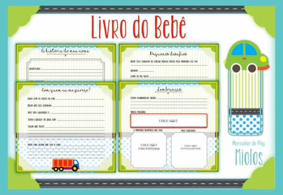 Arquivo Digital - Livro do Bebe - Carrinho