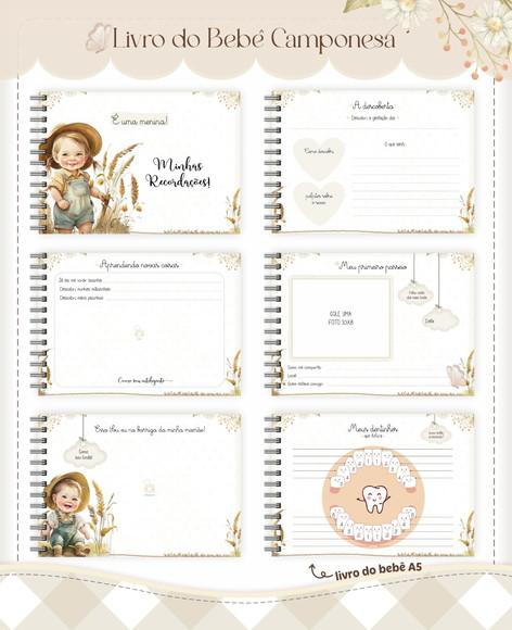 Arquivo Digital - Livro do Bebe - Camponesa