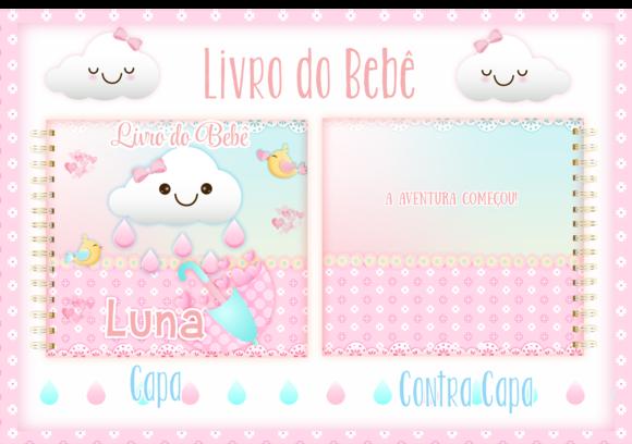 Arquivo Digital - Livro do Bebe - Chuva de Amor Menina