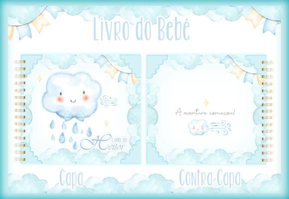 Arquivo Digital - Livro do Bebe - Chuva de Amor Menino 02