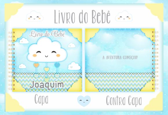 Arquivo Digital - Livro do Bebê - Chuva de Amor Menino