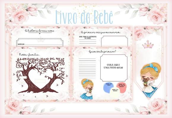 Arquivo Digital - Livro do Bebê - Cinderela