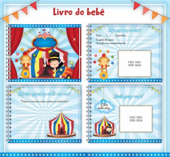 Arquivo Digital - Livro do Bebe - Circo Menino 02