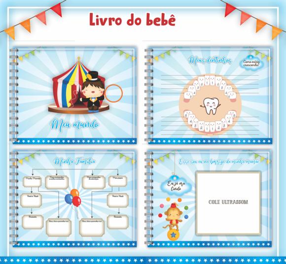 Arquivo Digital - Livro do Bebe - Circo Menino 02