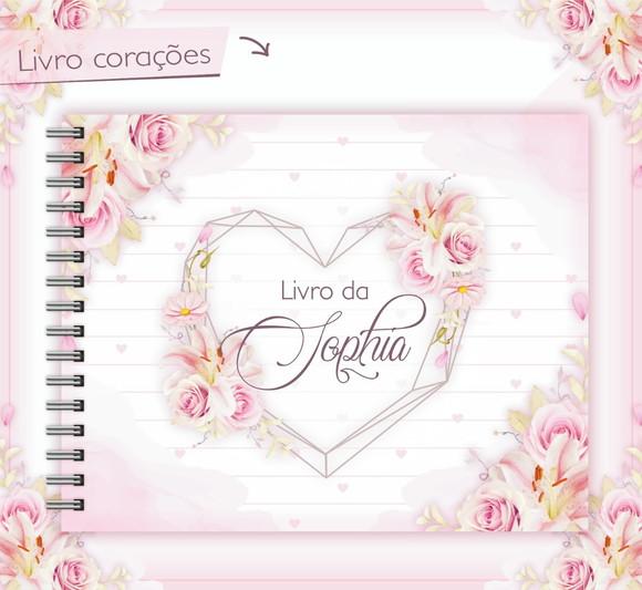 Arquivo Digital - Livro do Bebe - Corações