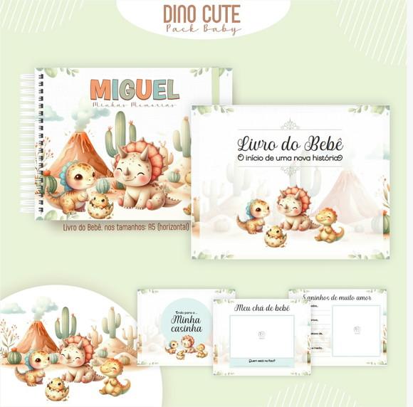 Arquivo Digital - Livro do Bebe - Dino Cute