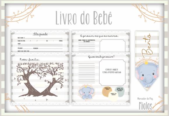Arquivo Digital - Livro do Bebe - Elefante