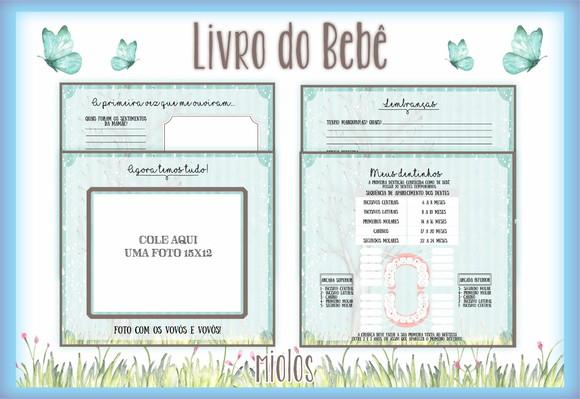 Arquivo Digital - Livro do Bebe - Elefante Azul
