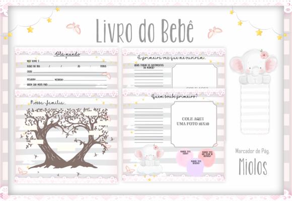 Arquivo Digital - Livro do Bebê - Elefantinha Baby