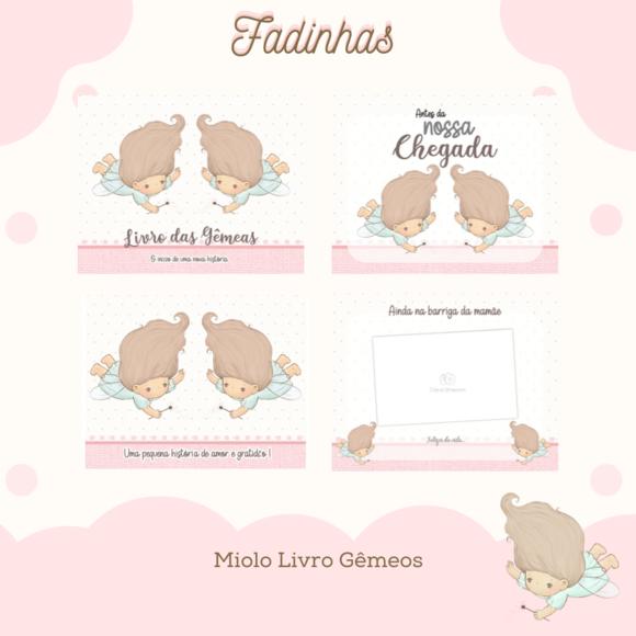Arquivo Digital - Livro do Bebe - Fadinhas Gemeas