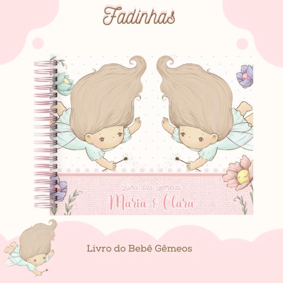 Arquivo Digital - Livro do Bebe - Fadinhas Gemeas