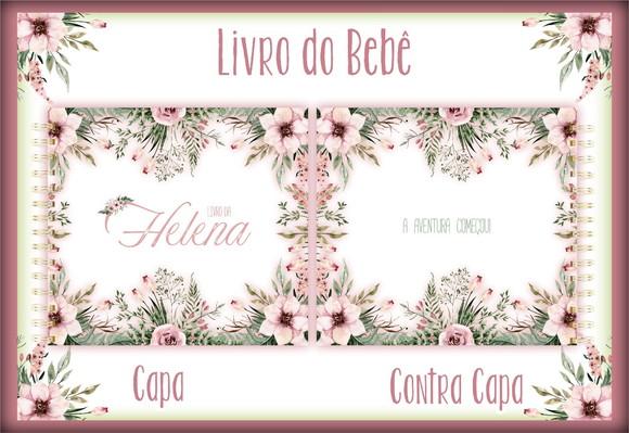 Arquivo Digital - Livro do Bebe - Floral 03