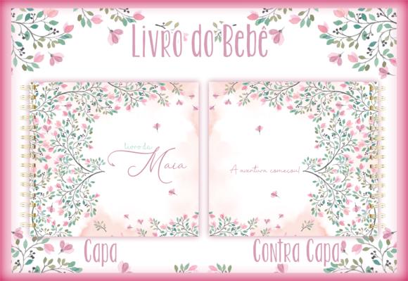 Arquivo Digital - Livro do Bebê - Floral 02