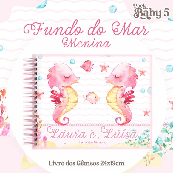 Arquivo Digital - Livro do Bebe - Fundo do Mar Gêmeas