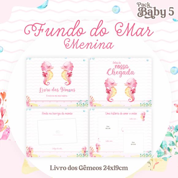 Arquivo Digital - Livro do Bebe - Fundo do Mar Gêmeas