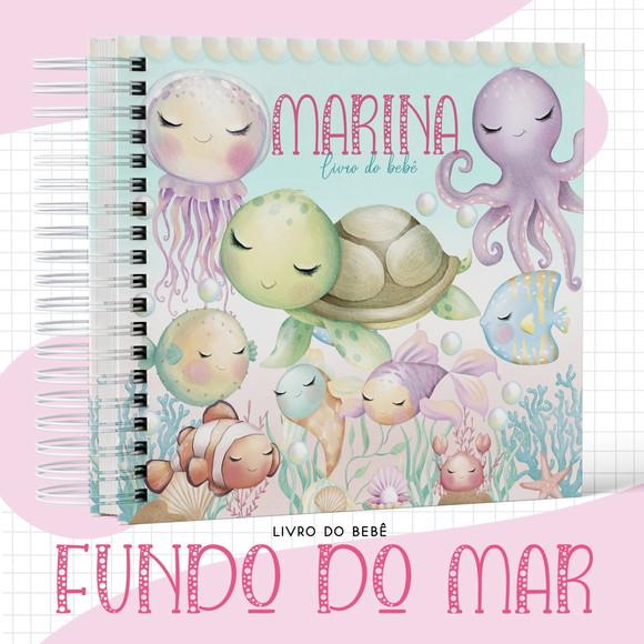 Arquivo Digital - Livro do Bebe - Fundo do Mar Menina
