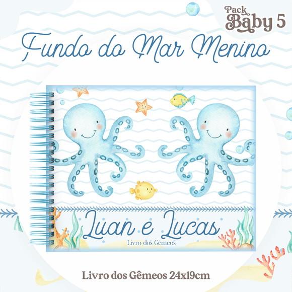 Arquivo Digital - Livro do Bebê - Fundo do Mar Gemeos