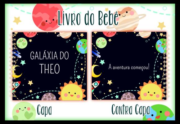 Arquivo Digital - Livro do Bebe - Galaxia Menino