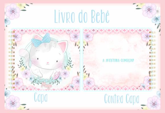 Arquivo Digital - Livro do Bebê - Gatinha Cute