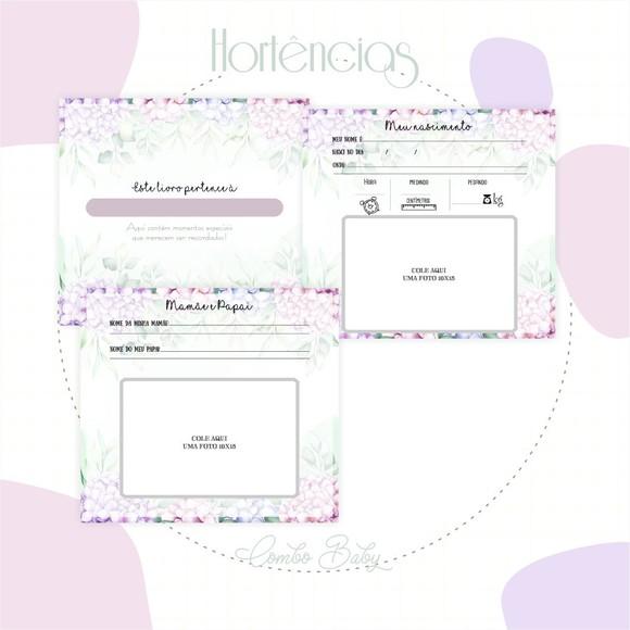 Arquivo Digital - Livro do Bebê - Hortencias