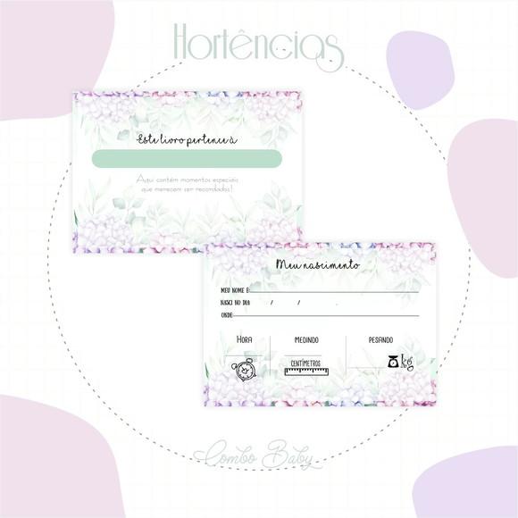 Arquivo Digital - Livro do Bebê - Hortencias