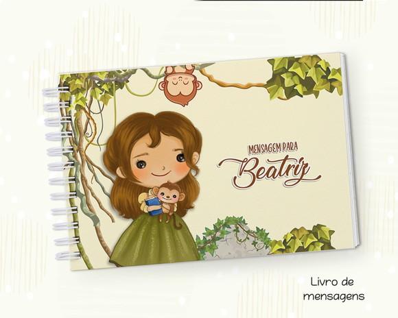 Arquivo Digital - Livro do Bebê - Jane Tarzan (kit com 03)