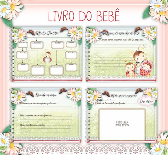 Arquivo Digital - Livro do Bebê - Joaninha