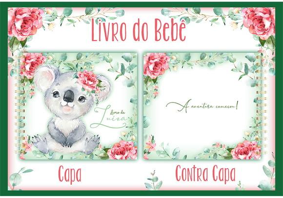 Arquivo Digital - Livro do Bebe - Koala Menina