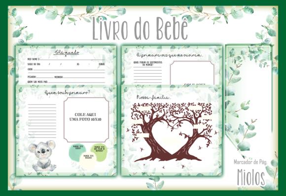 Arquivo Digital - Livro do Bebe - Koala Menino