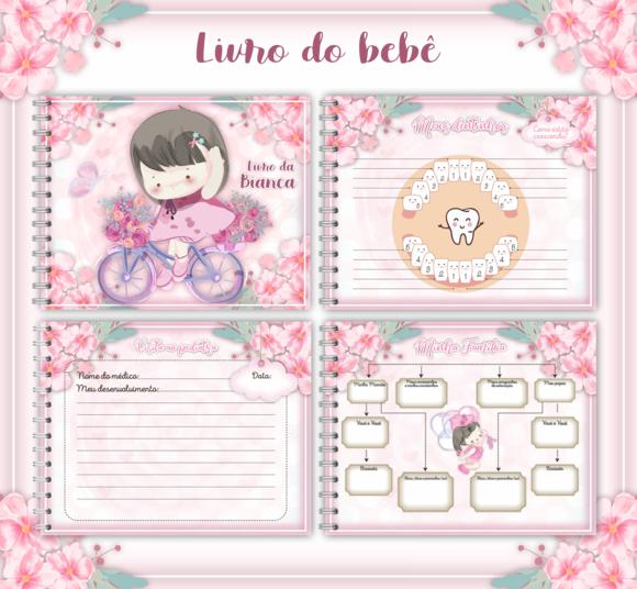 Arquivo Digital - Livro do Bebê - Menina