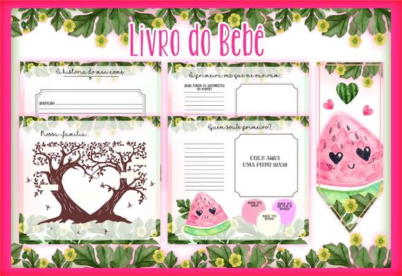 Arquivo Digital - Livro do Bebe - Melancia