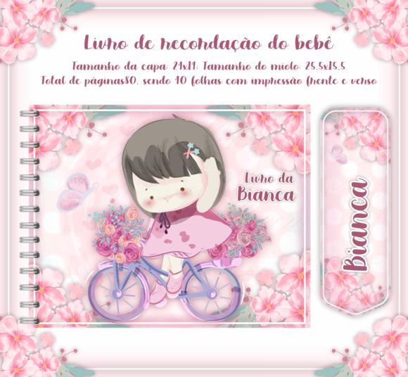Arquivo Digital - Livro do Bebê - Menina