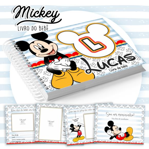Arquivo Digital - Livro do Bebê - Mickey